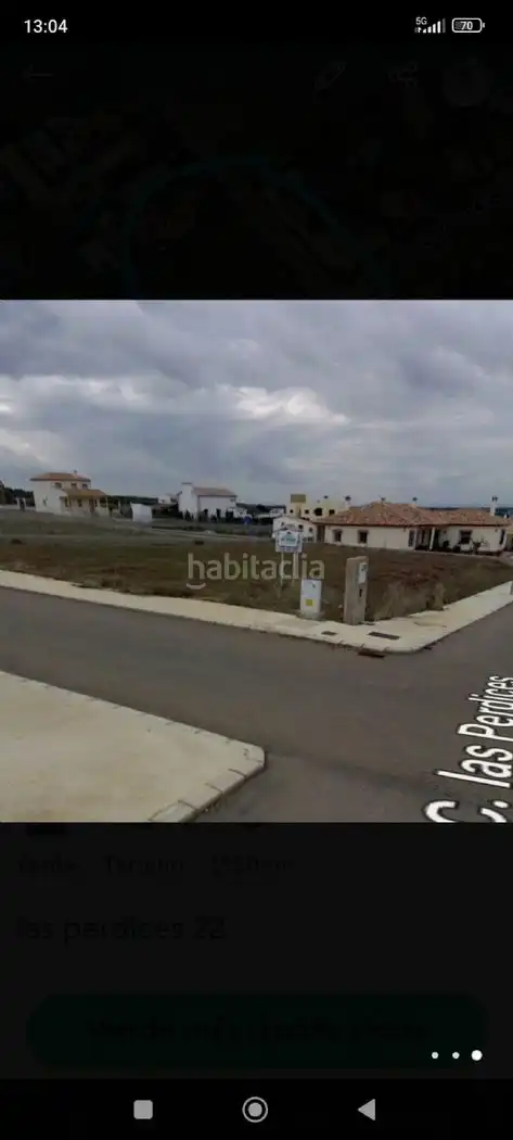 Terreny residencial en venda a Calle las Perdices 16