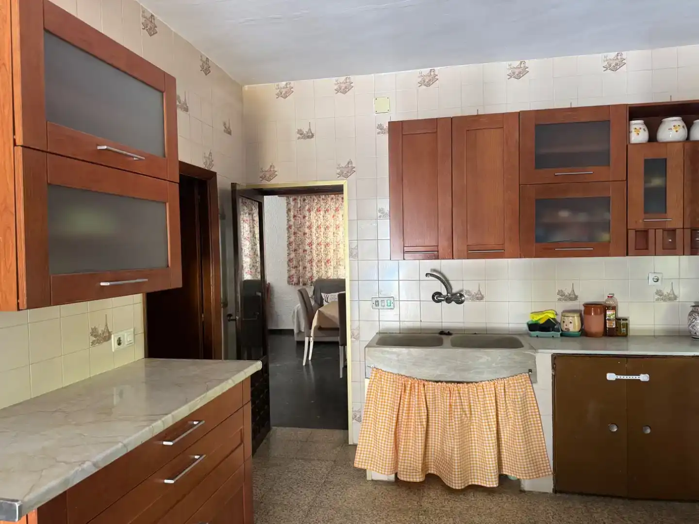 Cuina de Apartament en venda en Andújar amb Aire condicionat, Terrassa i Piscina