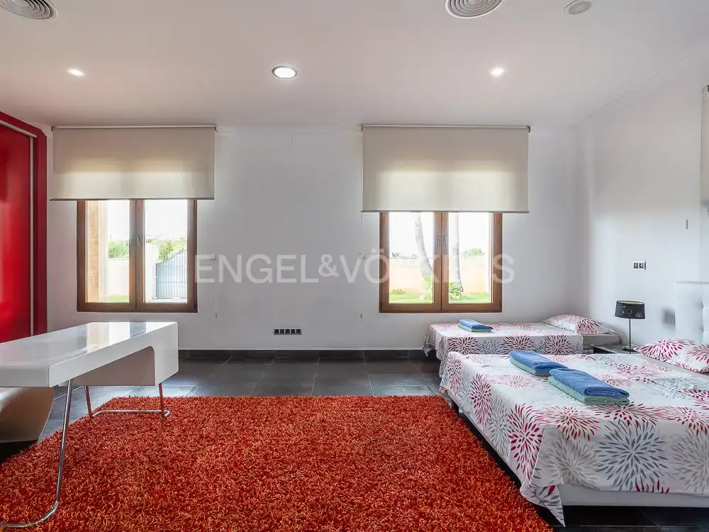 Bedroom of Houses for sale in Dénia  with Air Conditioner, Heating and Private garden
