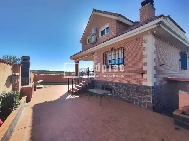 Terraza de Casa o chalet en venta en Valdeavero con Aire acondicionado, Calefacción y Parquet