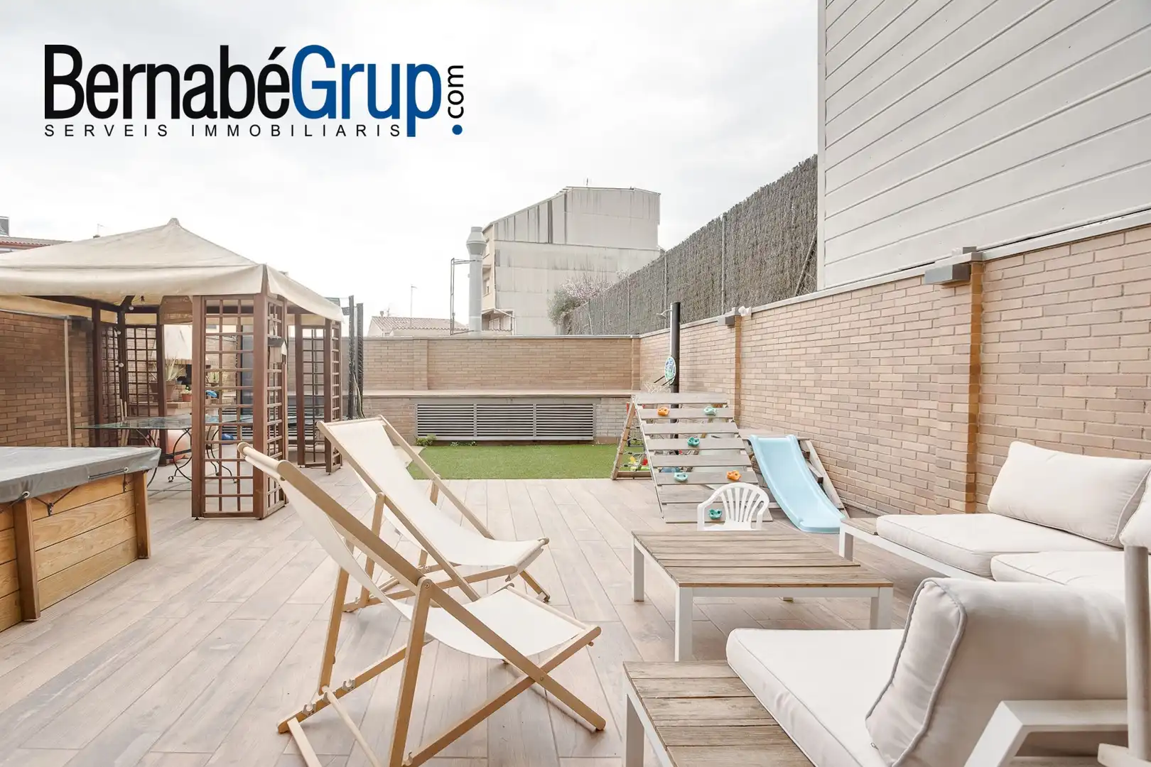 Terraza de Piso en venta en Granollers con Aire acondicionado, Calefacción y Parquet