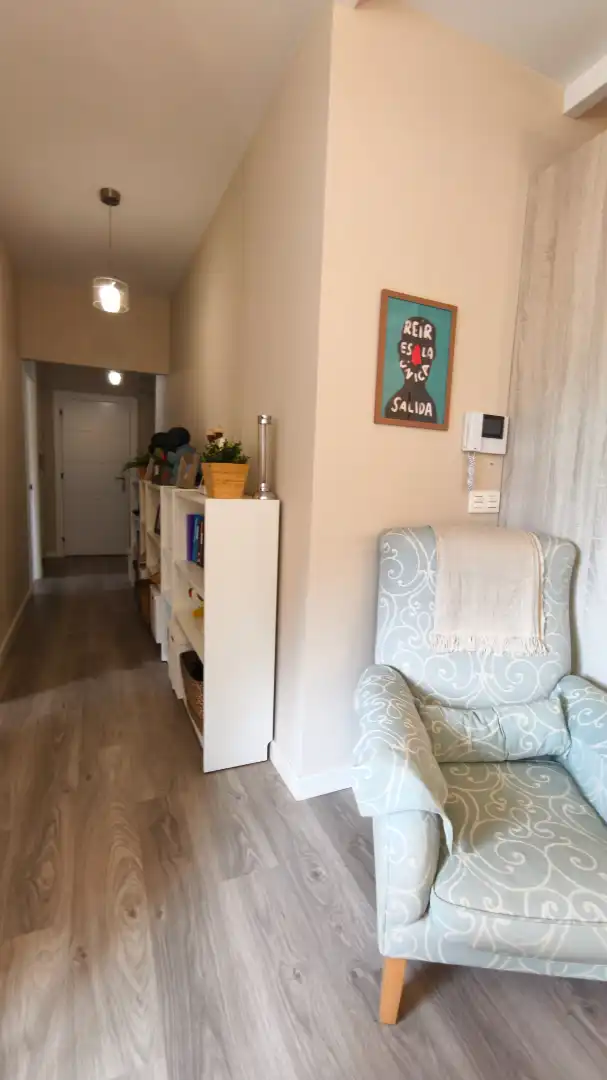 Sala d'estar de Pis de lloguer en Castrillón amb Moblat