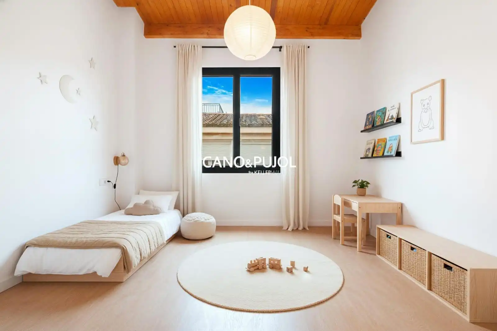 Sala d'estar de Casa o xalet en venda en Rubí amb Aire condicionat, Calefacció i Terrassa