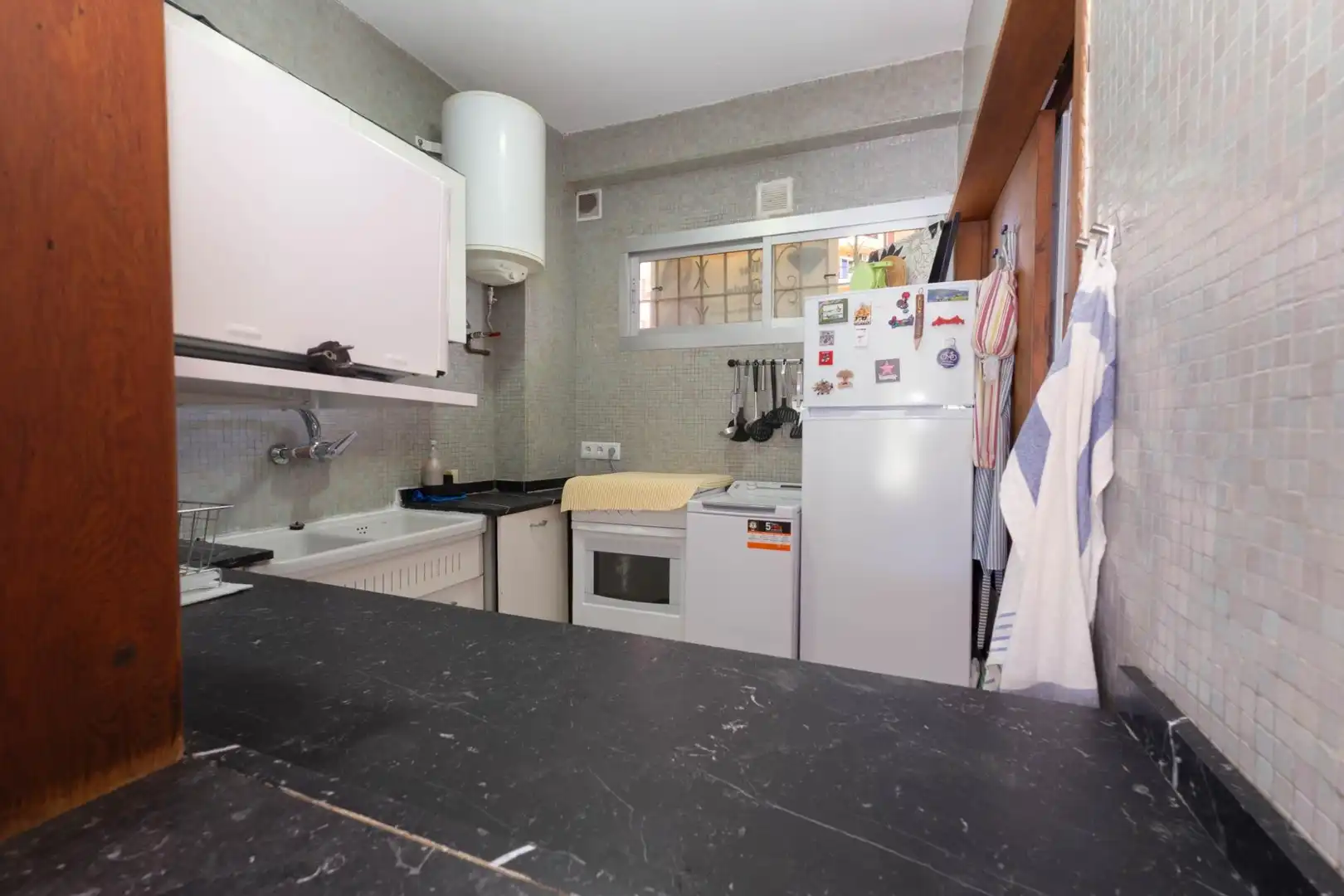 Cocina de Apartamento en venta en Fuengirola con Aire acondicionado, Terraza y Amueblado