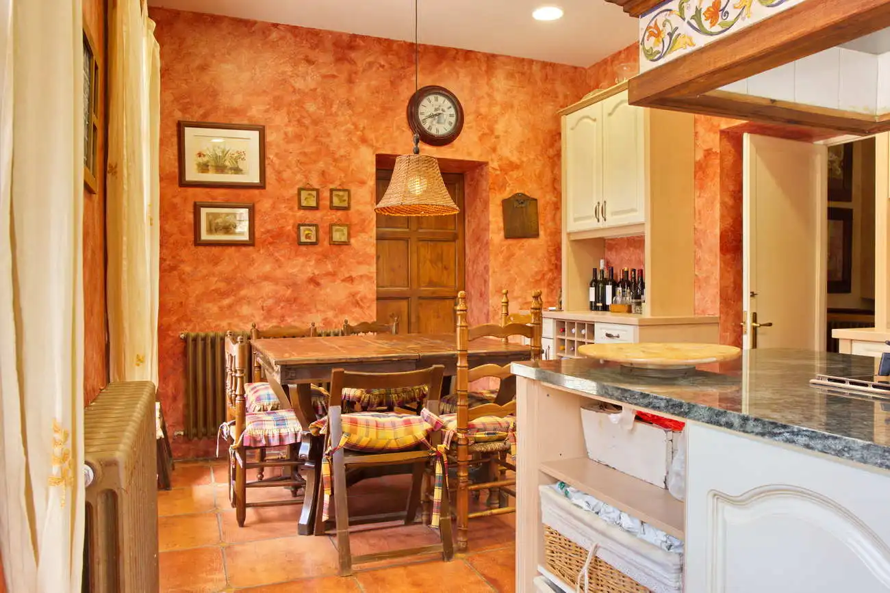 Cocina de Casa o chalet en venta en Camprodon con Calefacción, Jardín privado y Parquet