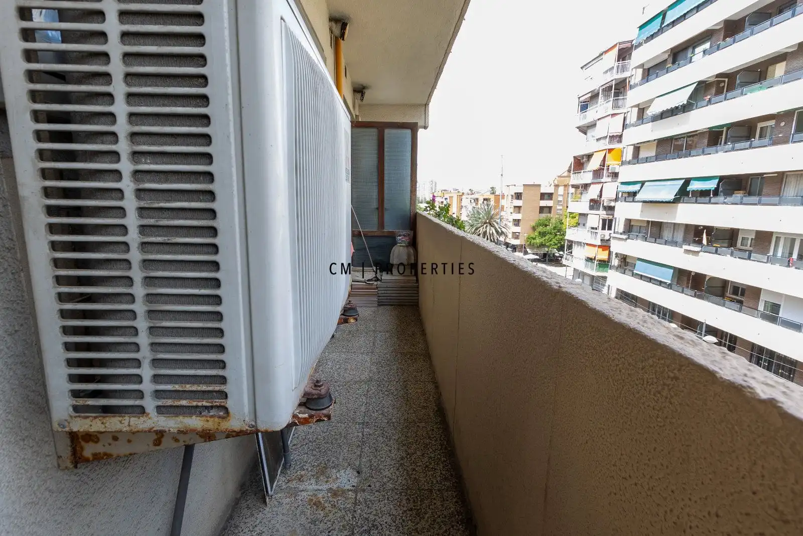 Balcony of Flat for sale in Valencia  with Air Conditioner, Heating and Terrace