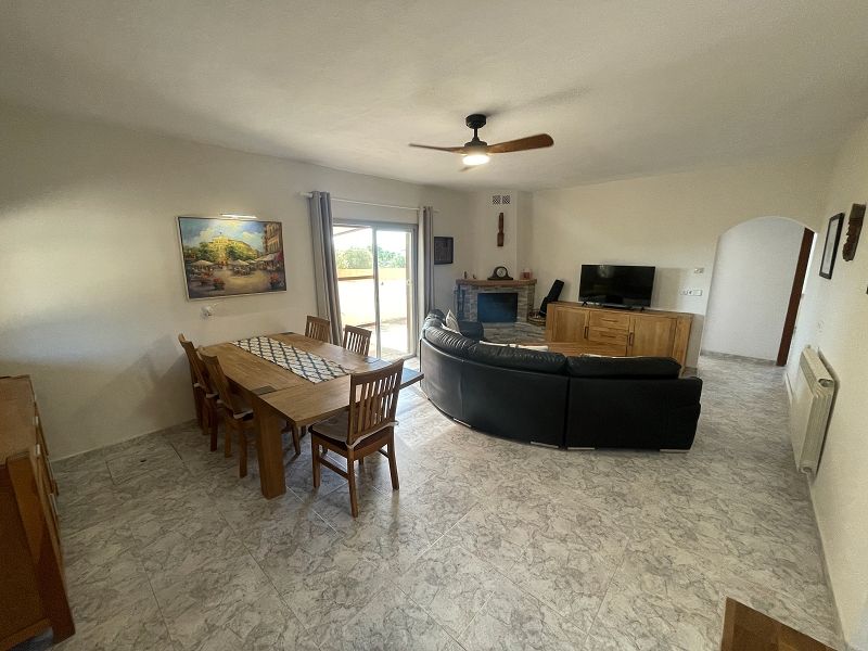 Sala d'estar de Finca rústica en venda en Llucmajor amb Calefacció, Jardí privat i Piscina