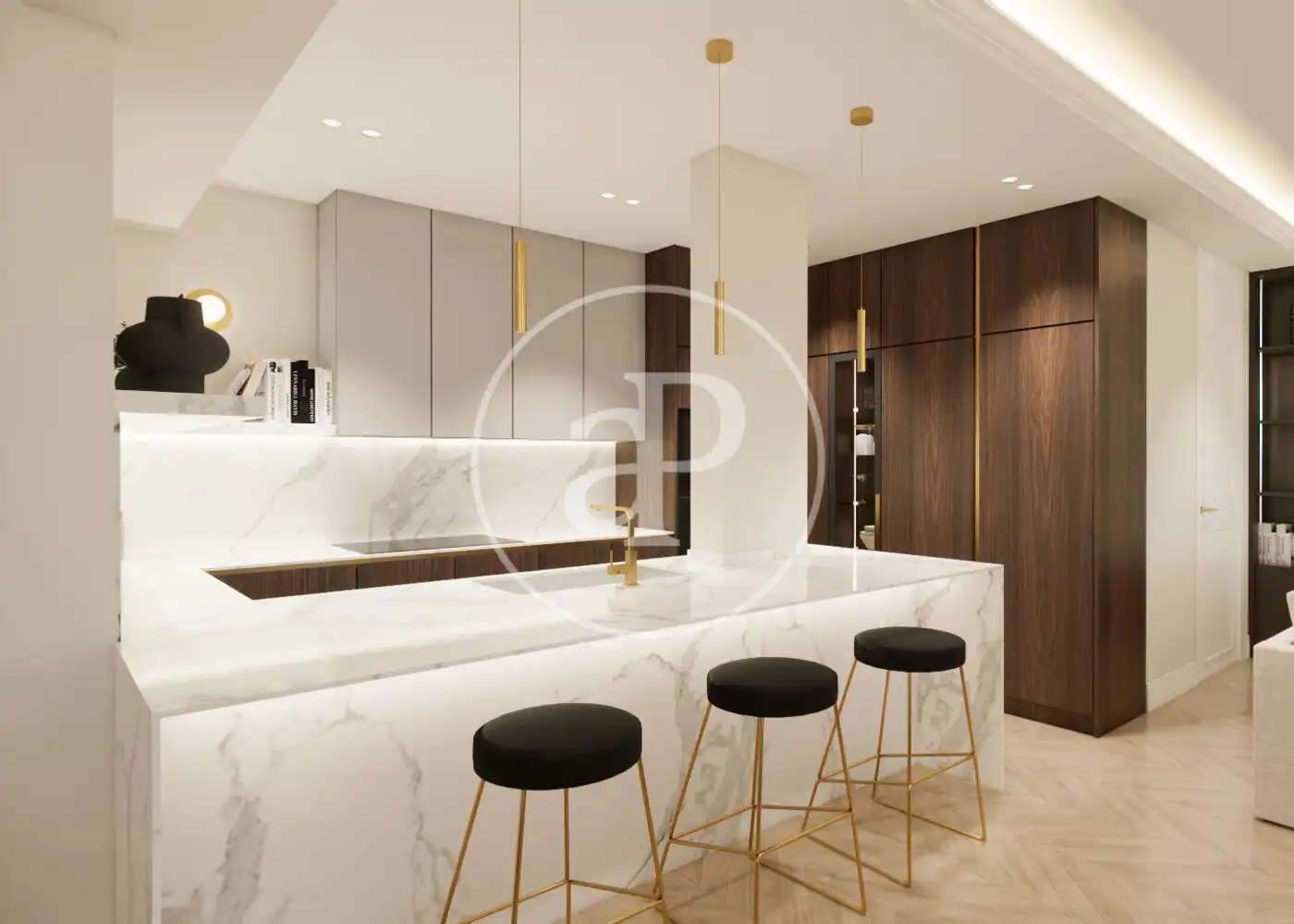 Cocina de Piso en venta en Madrid con Aire acondicionado, Calefacción y Terraza