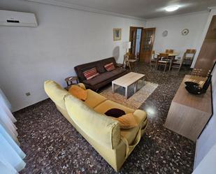 Living room of Flat to rent in Castellón de la Plana / Castelló de la Plana  with Air Conditioner, Heating and Furnished