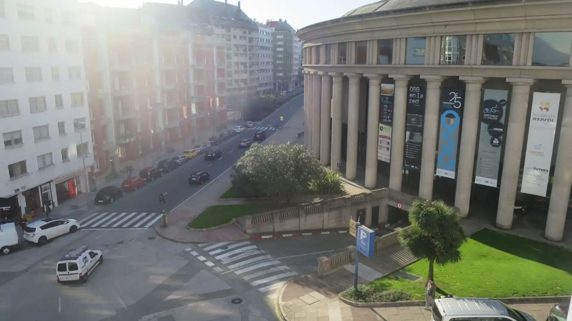 Vista exterior de Garatge en venda en A Coruña Capital 