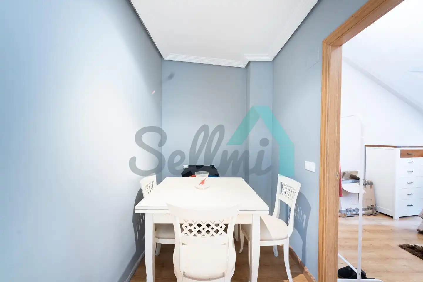 Dining room of Flat for sale in Aller  with Heating and Storage room