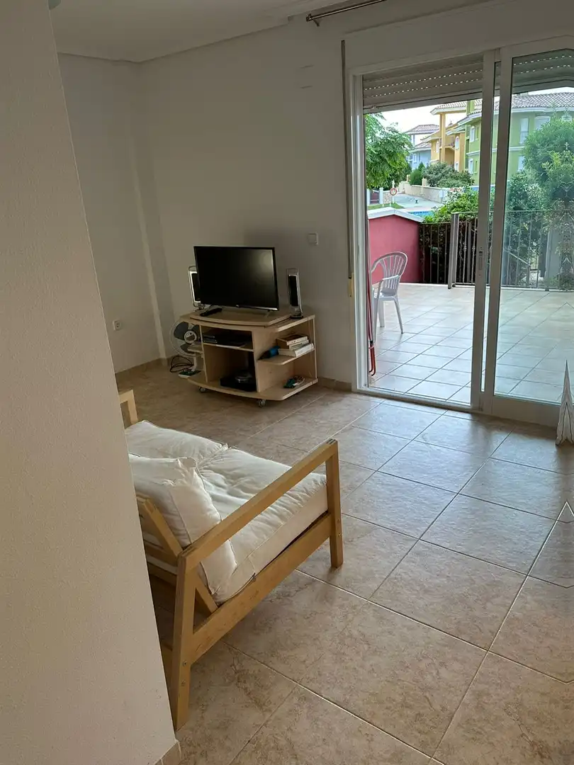 Living room of Apartments for sale in Peñíscola / Peníscola  with Air Conditioner, Heating and Private garden