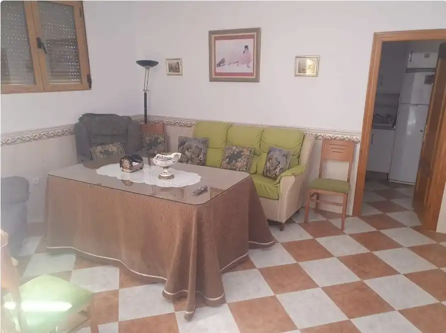 Sala de estar de Casa o chalet en venta en Puebla de Alcocer con Aire acondicionado, Calefacción y Terraza