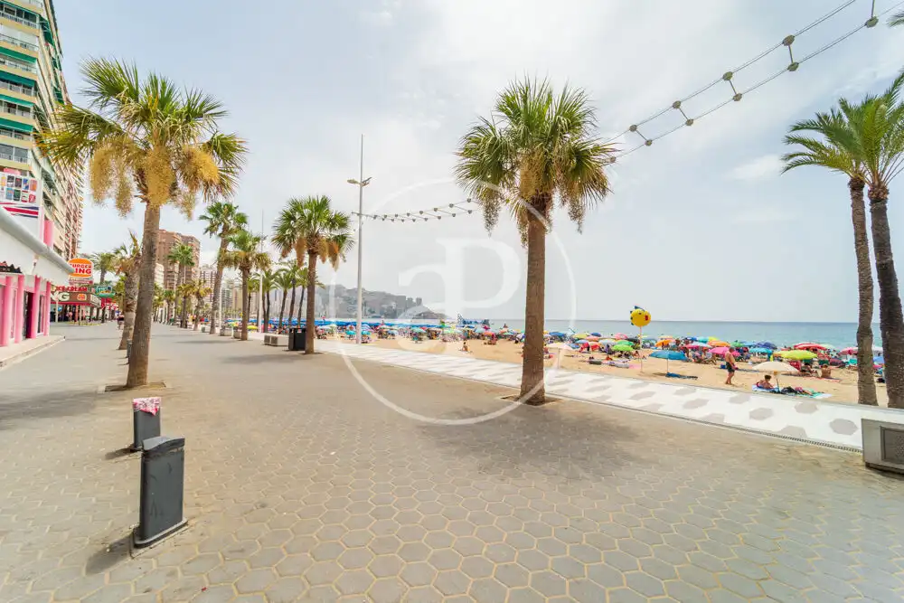Exterior view of Flat for sale in Benidorm  with Heating, Terrace and Furnished