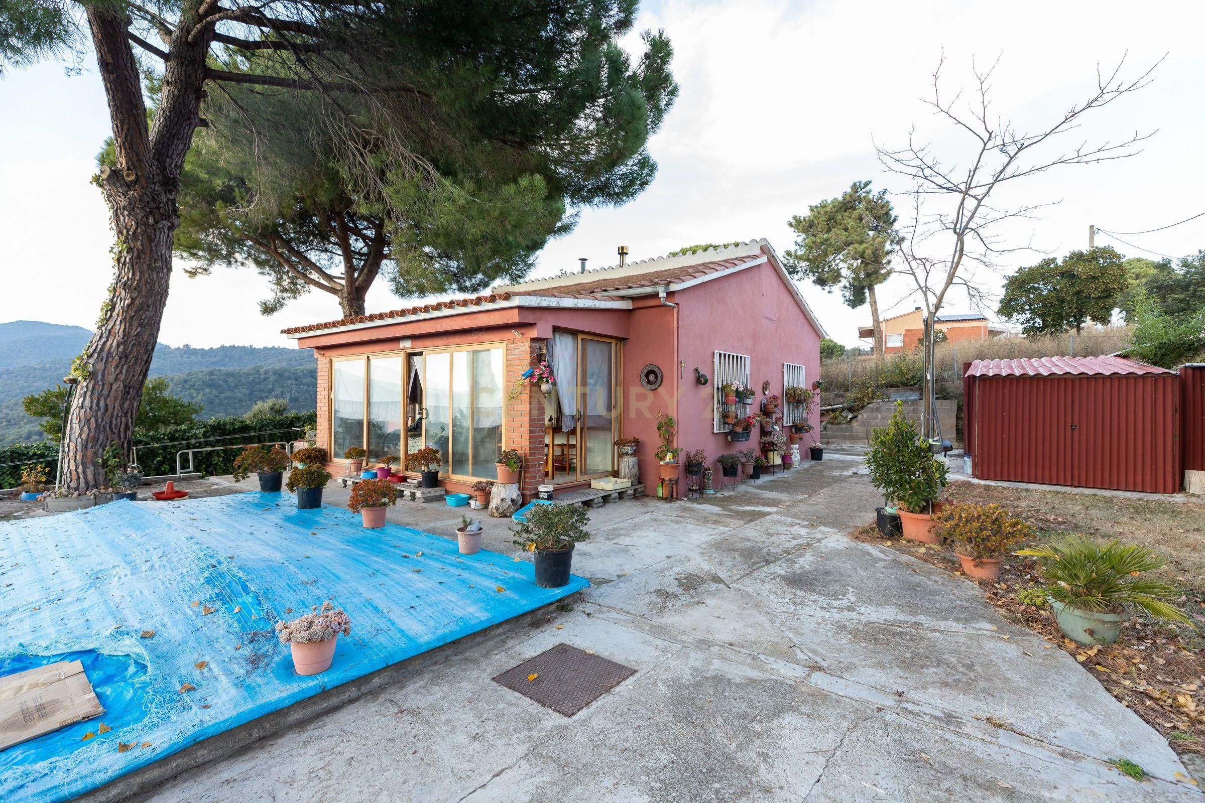 Exterior view of House or chalet for sale in Riudarenes  with Private garden, Storage room and Swimming Pool