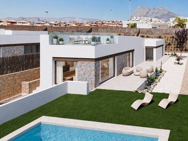 Xalet amb piscina en venda a Balcón de Finestrat - Terra Marina