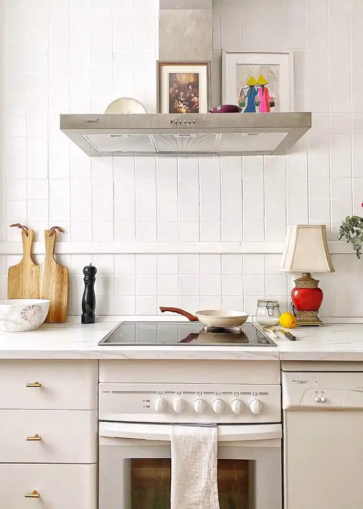 Cocina de Apartamento de alquiler en Rota con Terraza, Amueblado y Horno