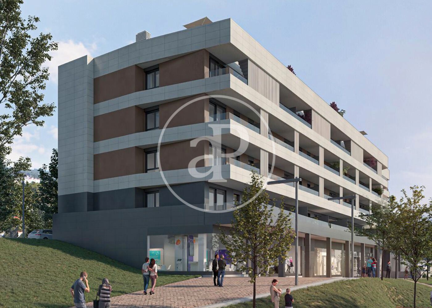 Exterior view of Flat to rent in Sant Cugat del Vallès  with Air Conditioner, Heating and Terrace