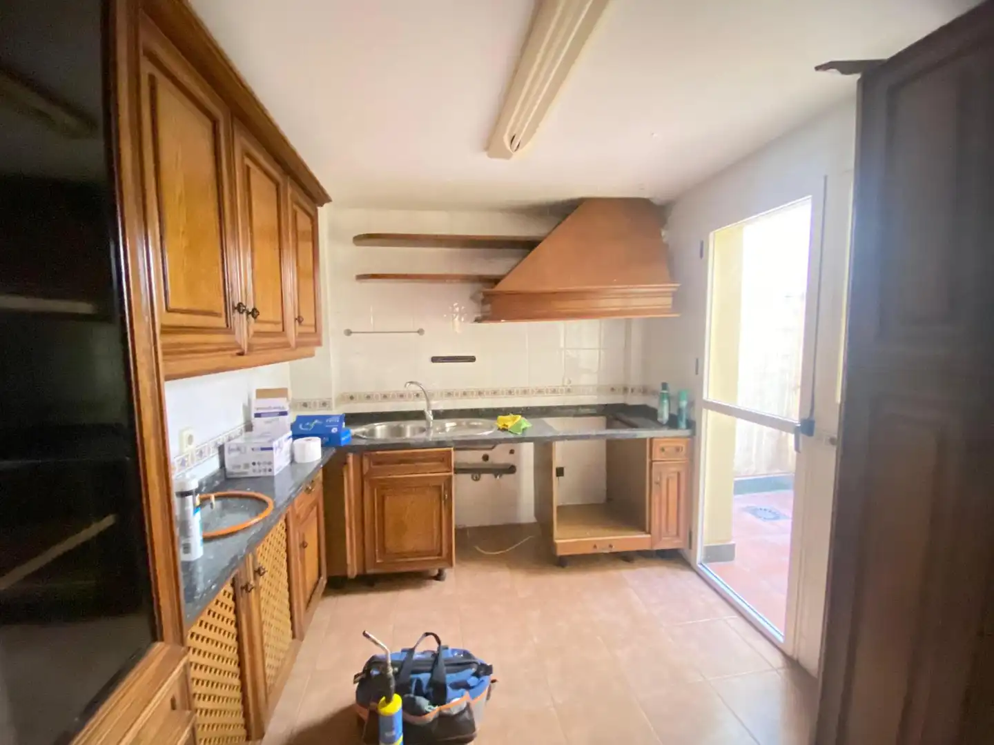 Cocina de Casa adosada de alquiler en Huétor Vega con Aire acondicionado, Calefacción y Terraza