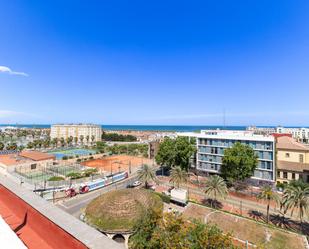 Bedroom of Flat for sale in  Valencia Capital  with Air Conditioner, Terrace and Balcony