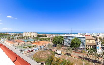 Bedroom of Flat for sale in  Valencia Capital  with Air Conditioner, Terrace and Balcony