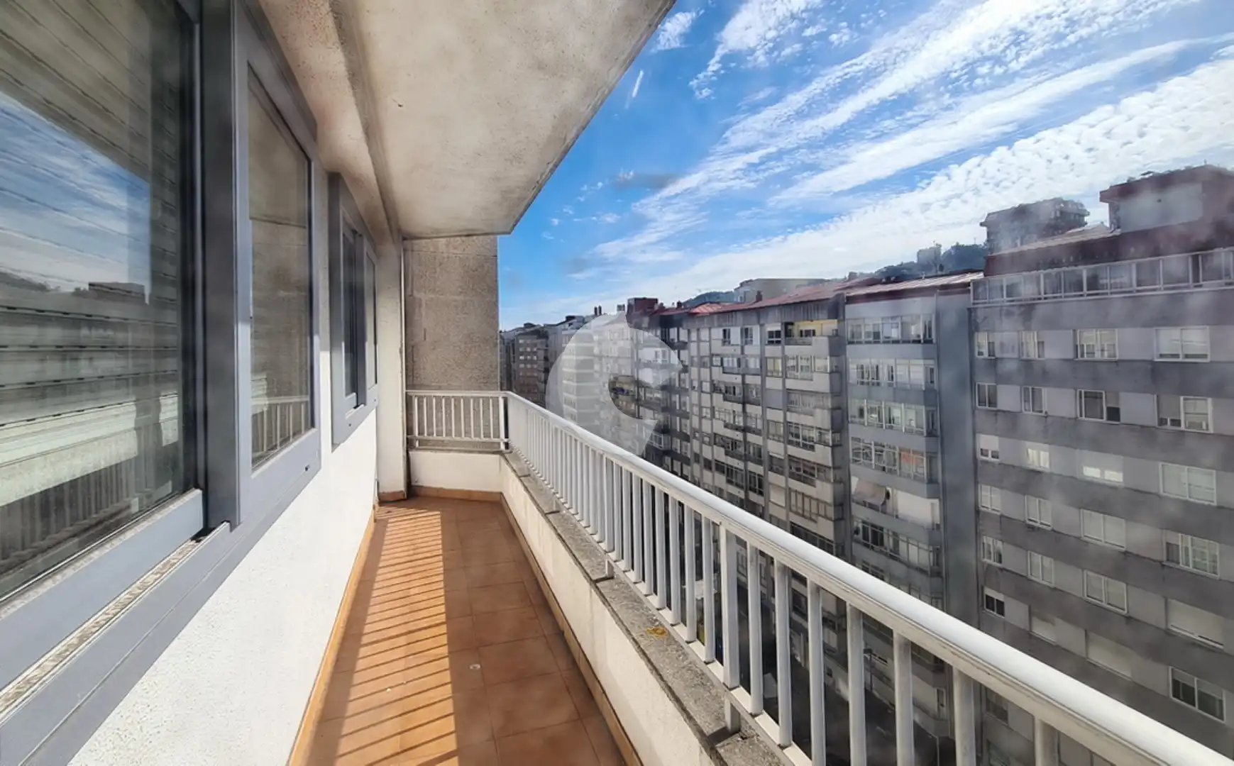 Balcony of Flat for sale in Vigo   with Heating, Furnished and Balcony