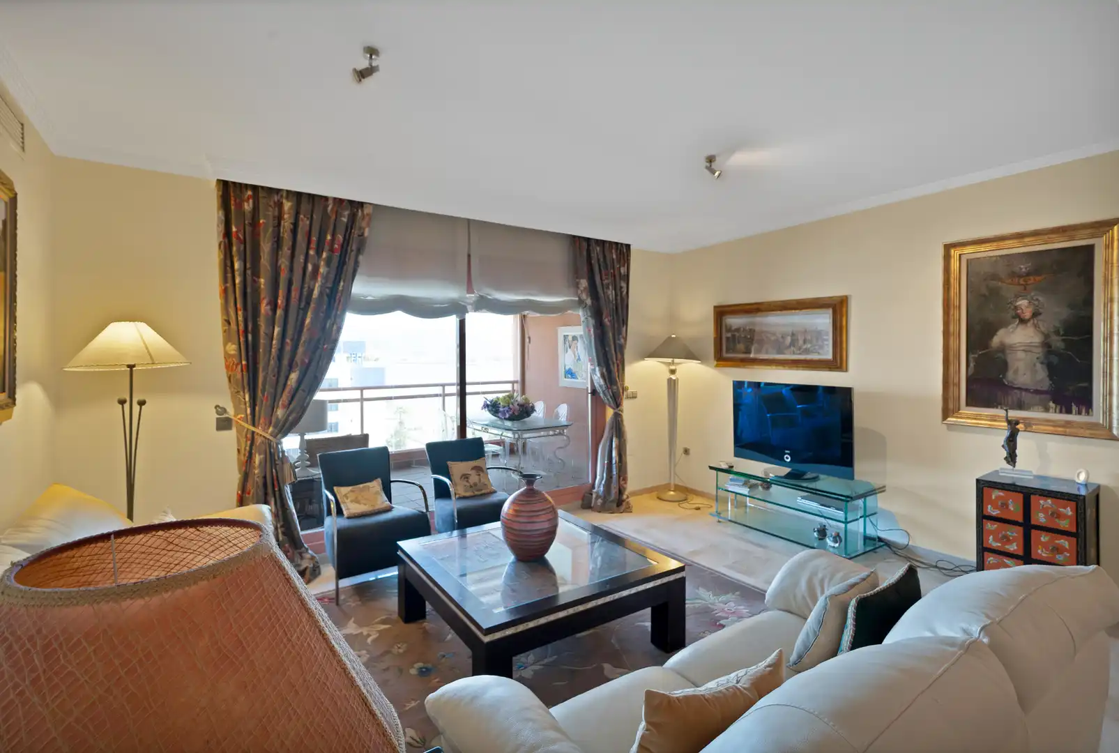 Sala de estar de Ático en venta en Málaga con Aire acondicionado, Calefacción y Terraza