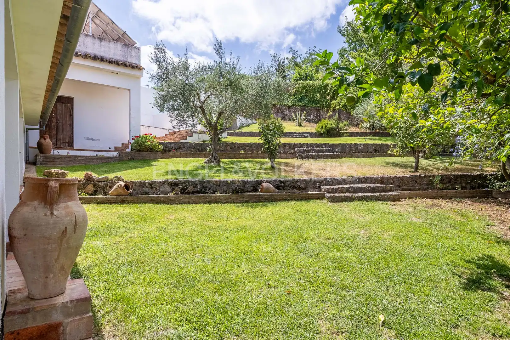 Jardí de Casa o xalet en venda en La Puebla de los Infantes amb Aire condicionat, Calefacció i Jardí privat