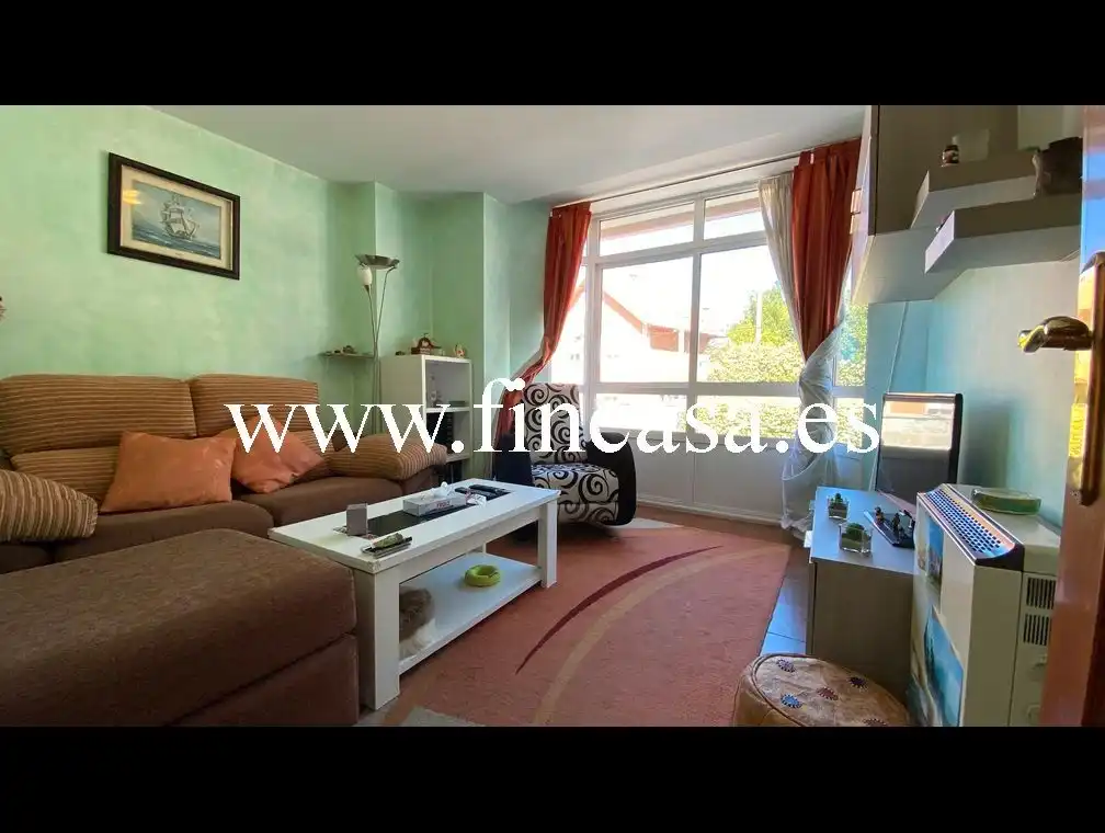 Sala de estar de Casa o chalet en venta en Nigrán con Jardín privado, Terraza y Trastero