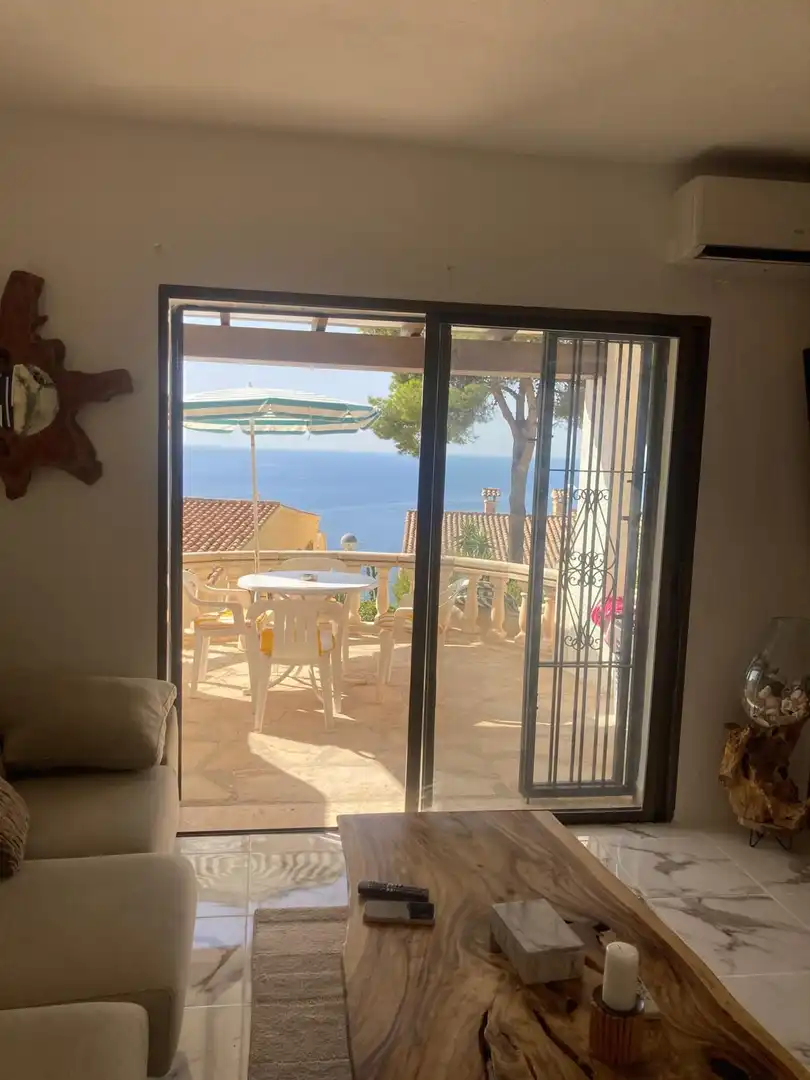Balcony of Houses for sale in Moraira  with Air Conditioner, Heating and Private garden