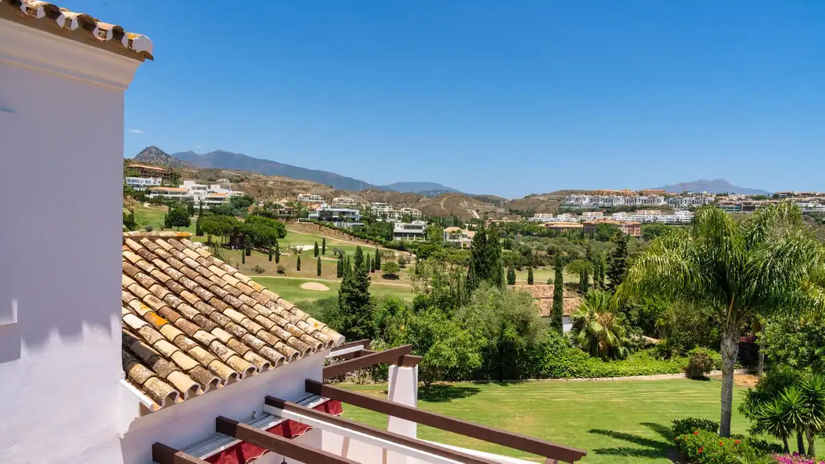 Exterior view of Houses for sale in Benahavís  with Air Conditioner, Private garden and Terrace
