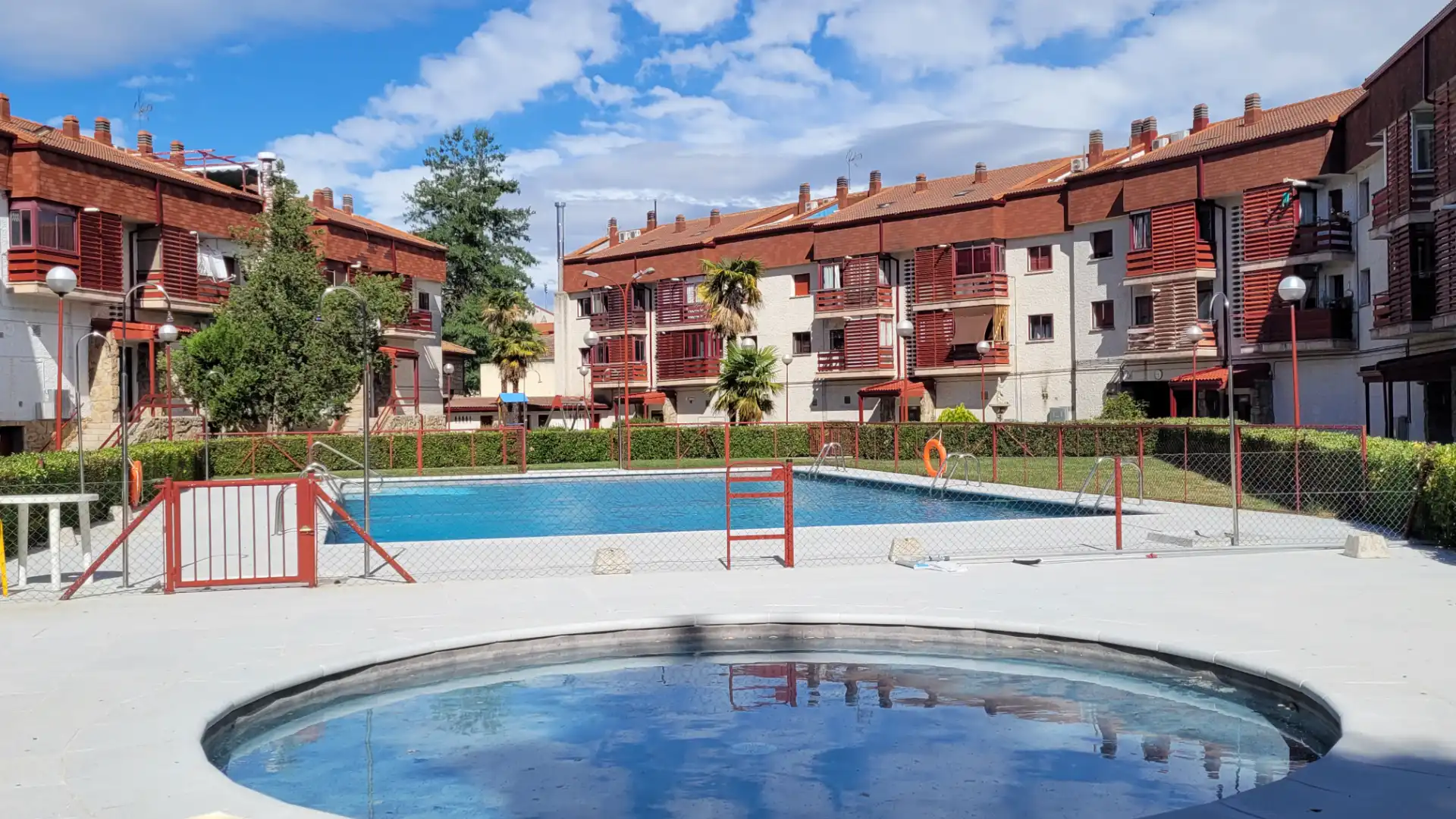 Schwimmbecken von Wohnung zur Miete in Soto del Real mit Heizung