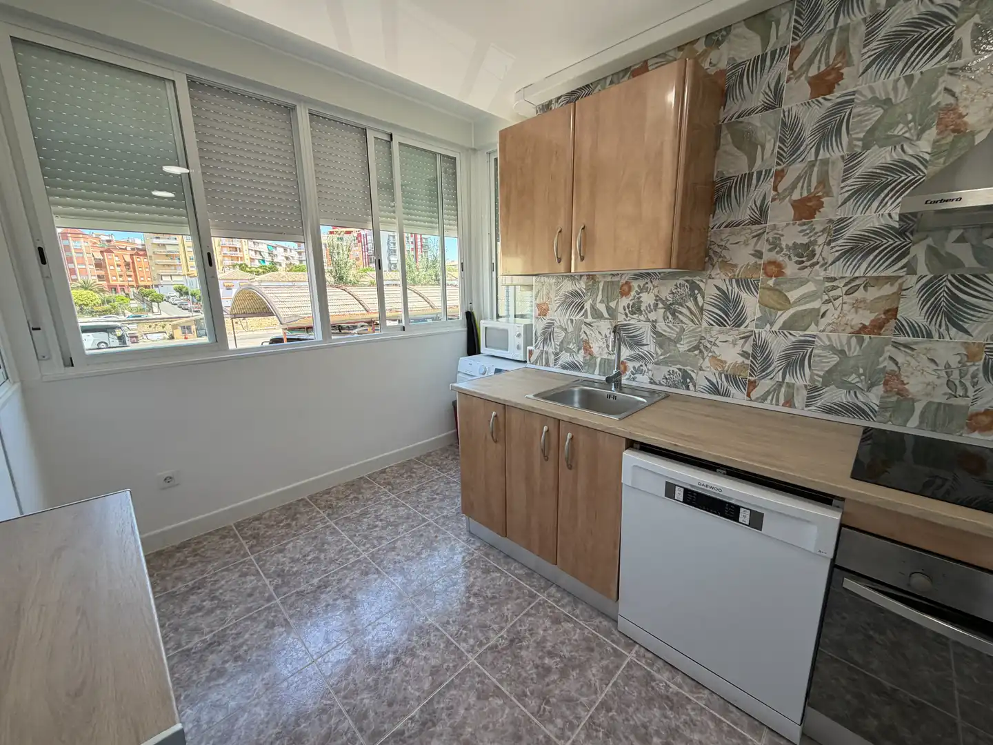 Cocina de Piso de alquiler en Úbeda con Aire acondicionado, Trastero y Amueblado