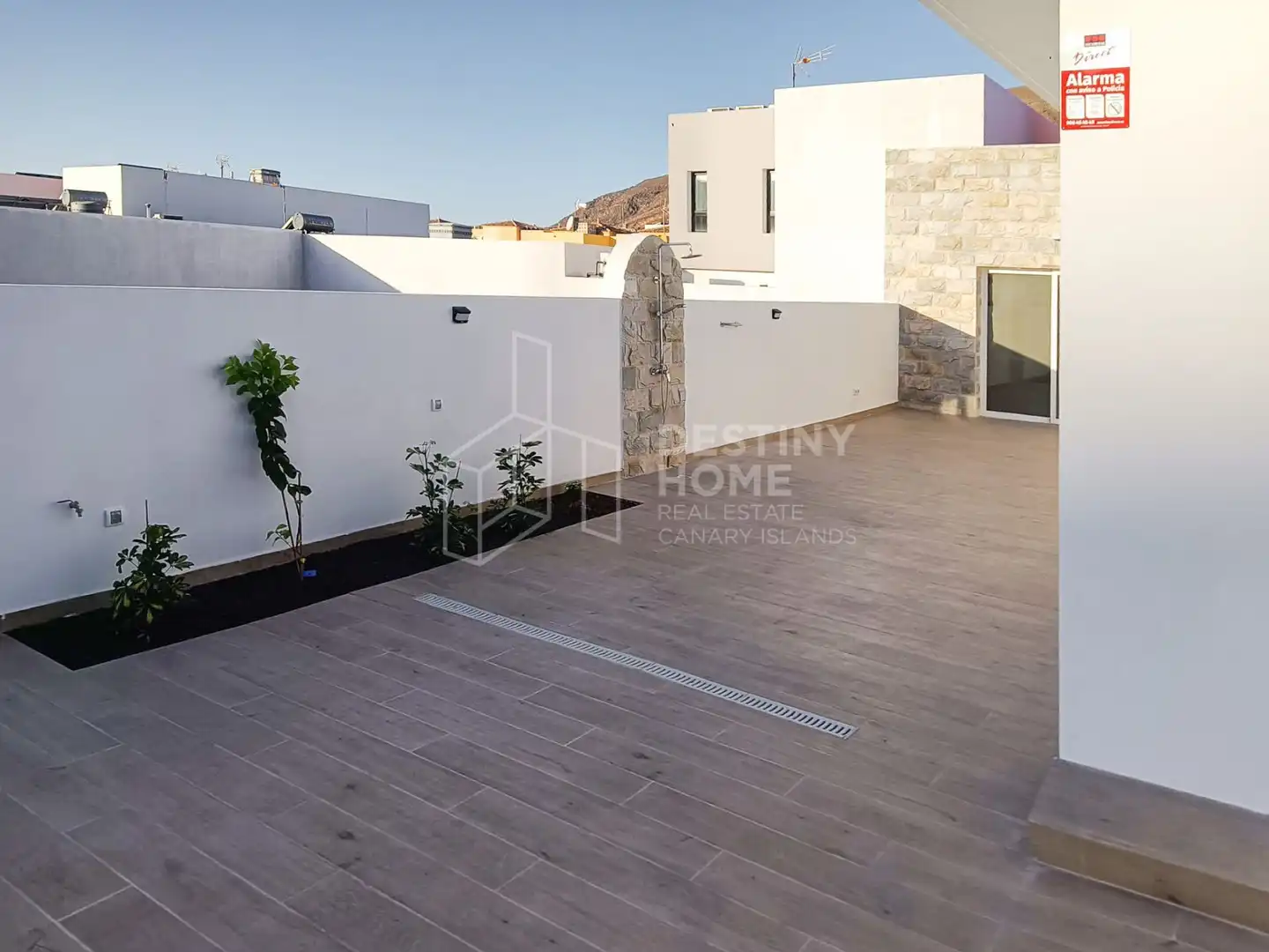 Terrassa de Casa adosada en venda en Tuineje amb Aire condicionat i Jardí privat