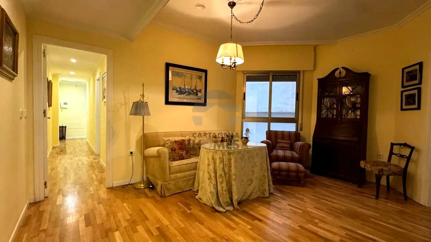 Living room of Flat for sale in Cartagena  with Air Conditioner, Parquet flooring and Storage room