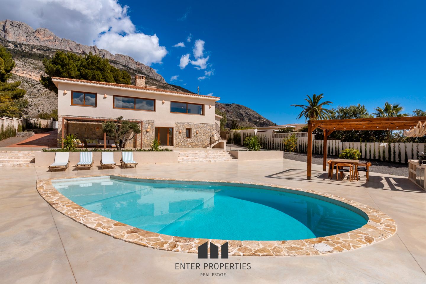 Exterior view of Flat for sale in Altea  with Air Conditioner, Heating and Swimming Pool