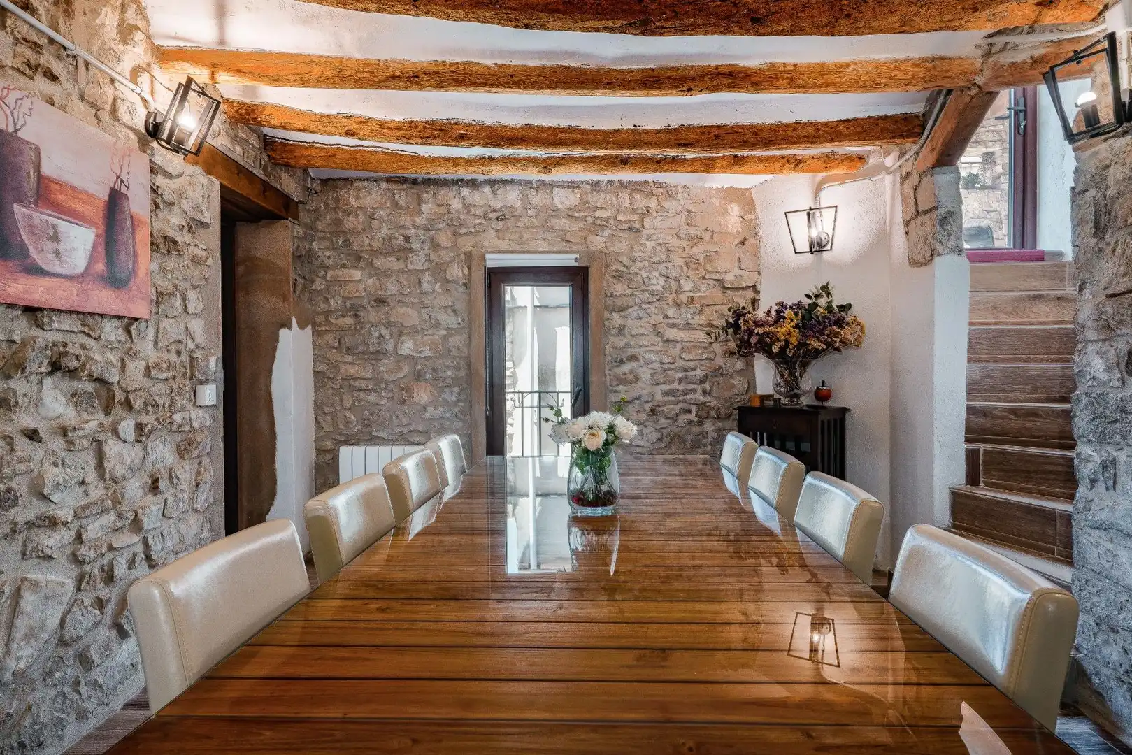 Comedor de Casa o chalet en venta en Ribera d'Ondara con Aire acondicionado, Calefacción y Terraza
