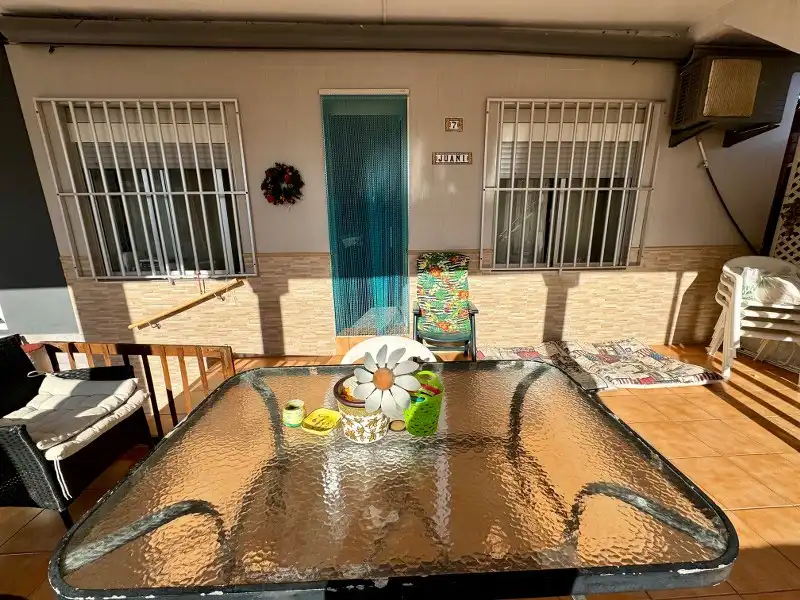Garten von Erdgeschoss zum Verkauf in Cullera mit Klimaanlage, Heizung und Privatgarten
