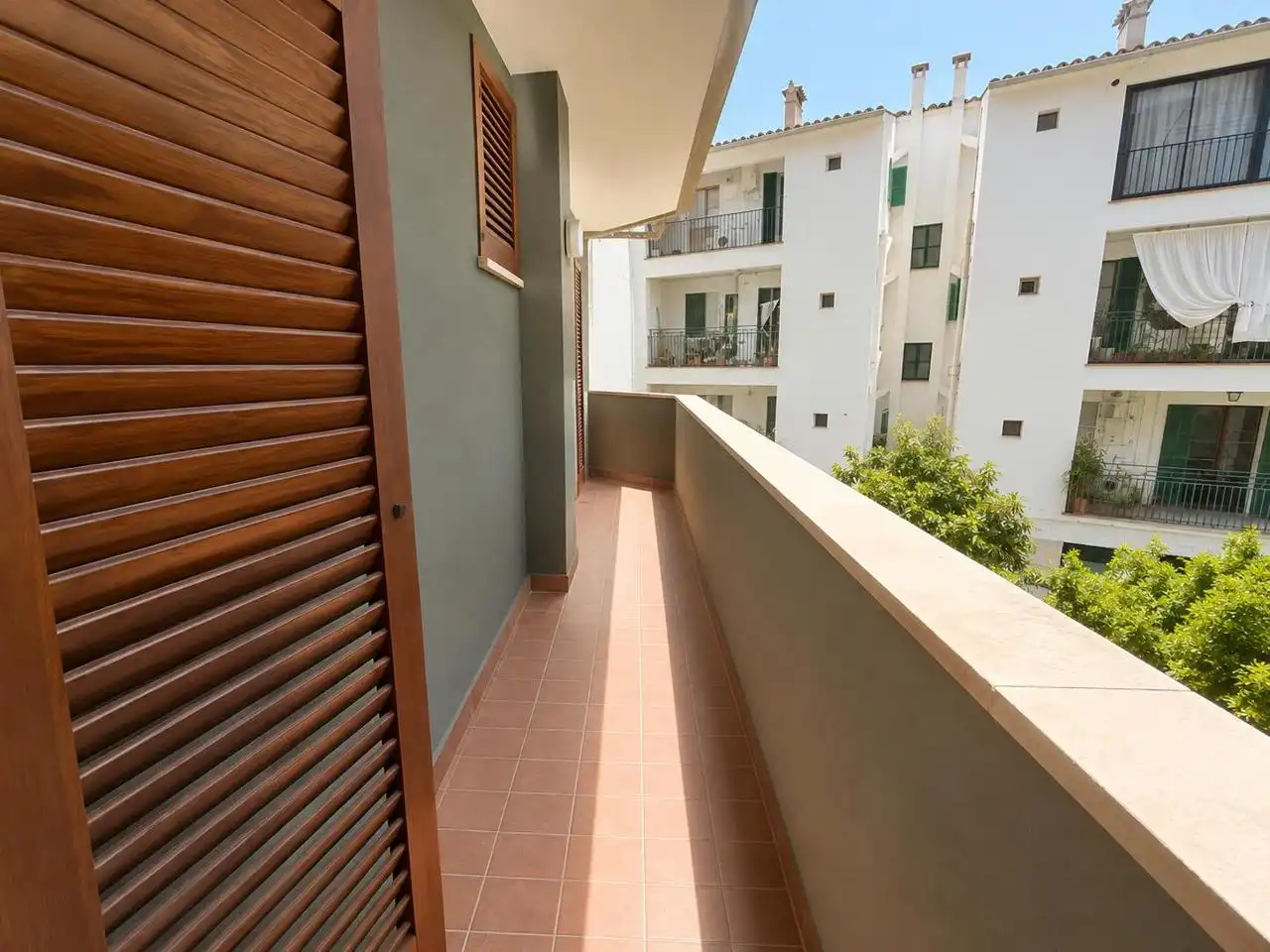 Terrasse von Wohnung zum Verkauf in  Palma de Mallorca mit Heizung, Terrasse und Balkon