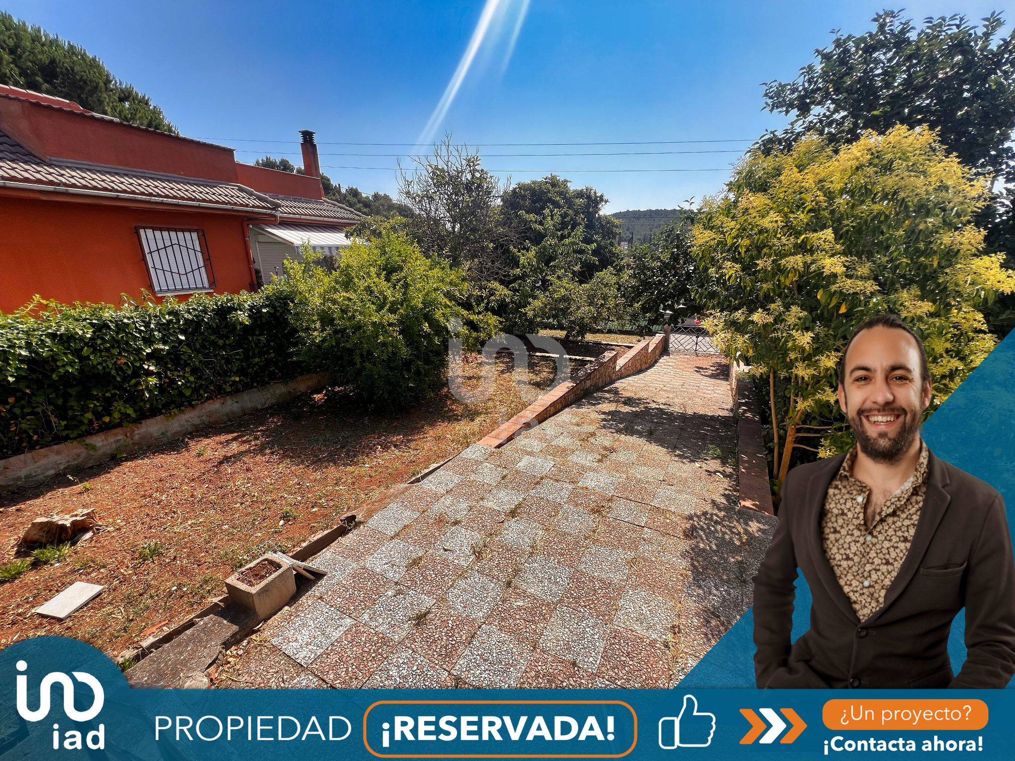 Garden of Single-family semi-detached for sale in Mediona  with Heating
