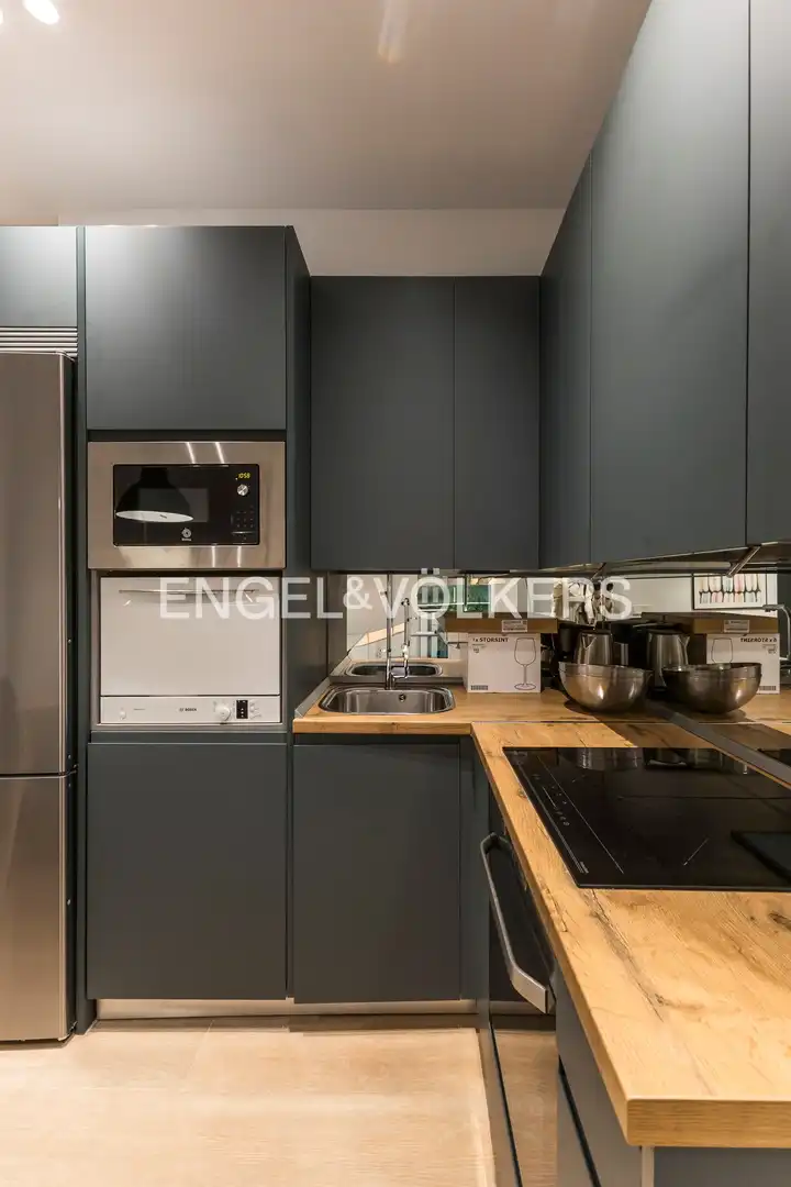 Cocina de Planta baja de alquiler en Madrid con Aire acondicionado y Calefacción