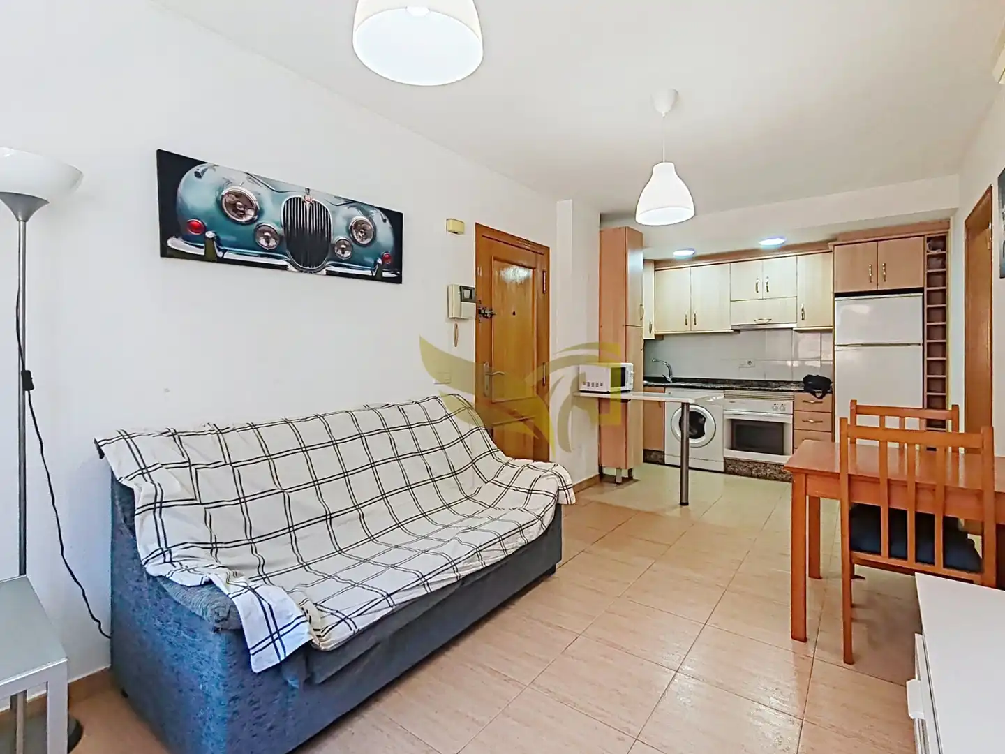 Living room of Flat for sale in Murcia  with Air Conditioner, Heating and Furnished
