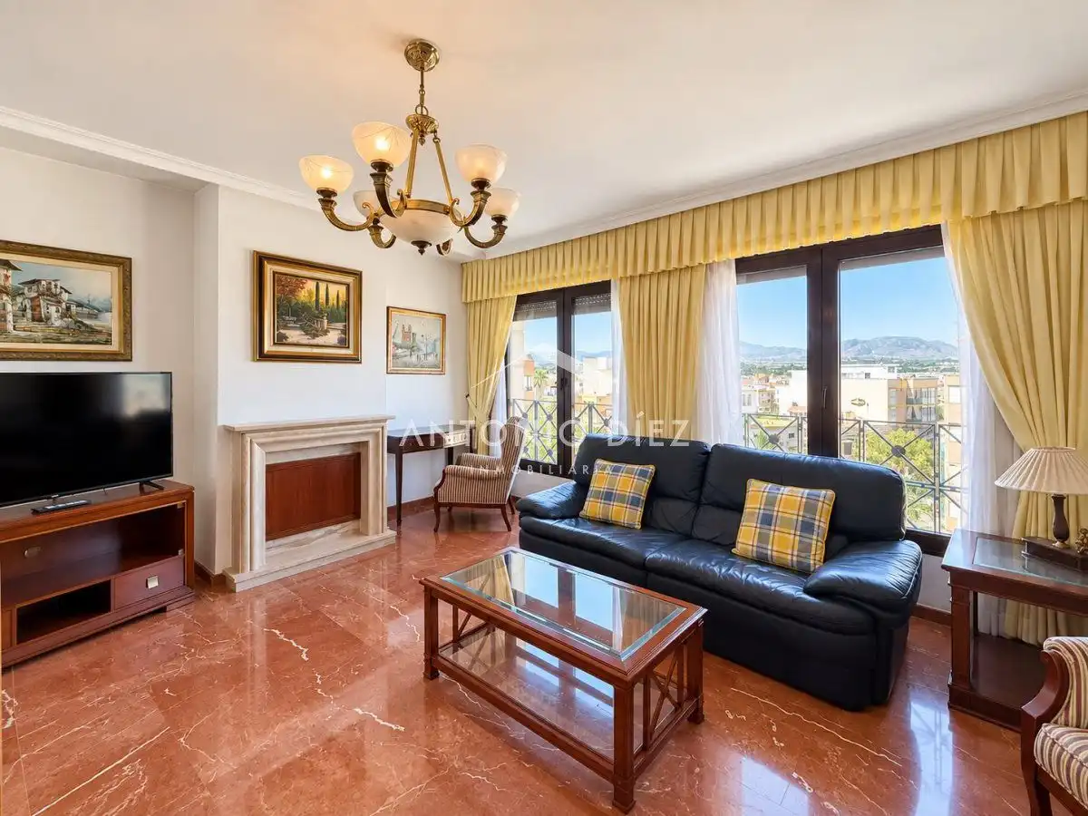 Sala de estar de Piso en venta en Aspe con Trastero