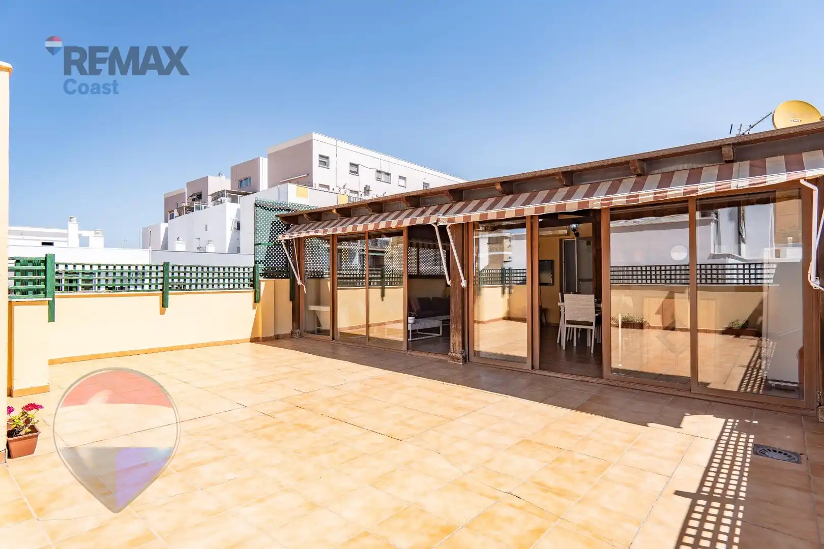 Terraza de Ático en venta en Málaga con Aire acondicionado y Terraza