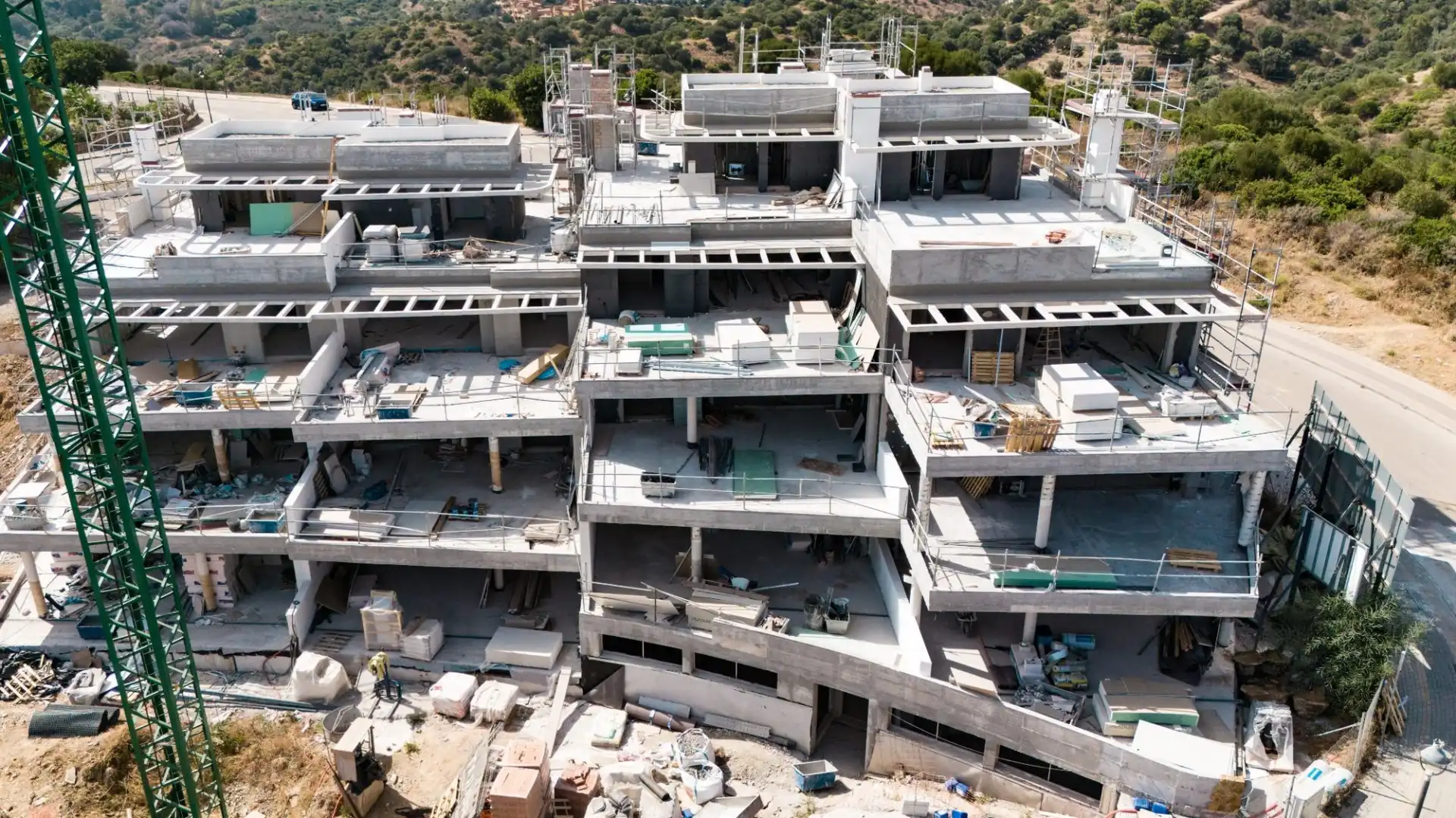 Vista exterior de Planta baja en venta en Marbella con Aire acondicionado, Calefacción y Jardín privado