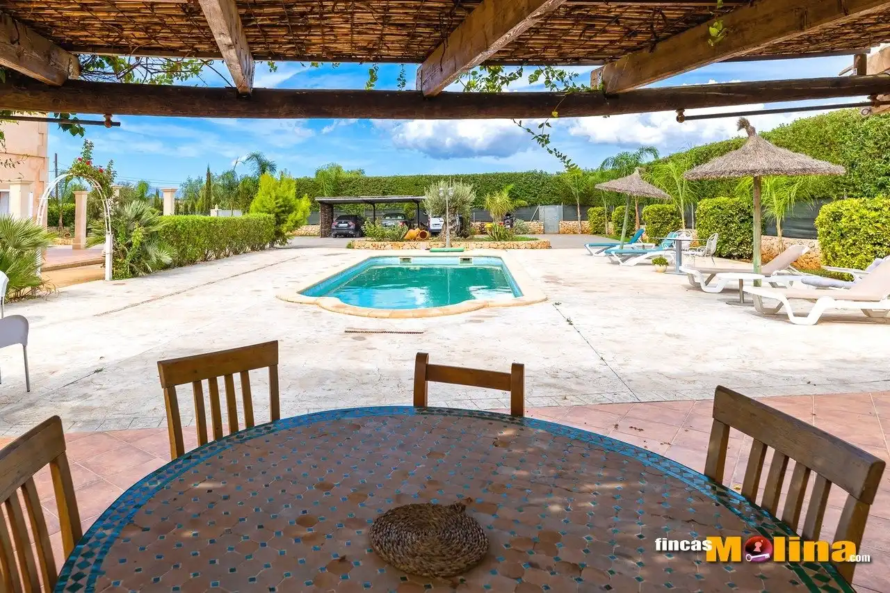 Piscina de Casa o xalet en venda en  Palma de Mallorca amb Aire condicionat, Calefacció i Jardí privat