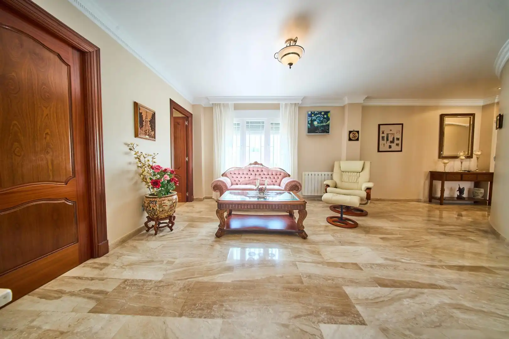 Sala de estar de Casa o chalet en venta en Dílar con Aire acondicionado, Calefacción y Jardín privado