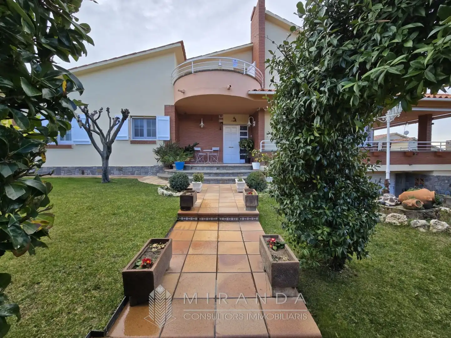 Vista exterior de Casa o xalet en venda en Cànoves I Samalús amb Aire condicionat, Calefacció i Terrassa