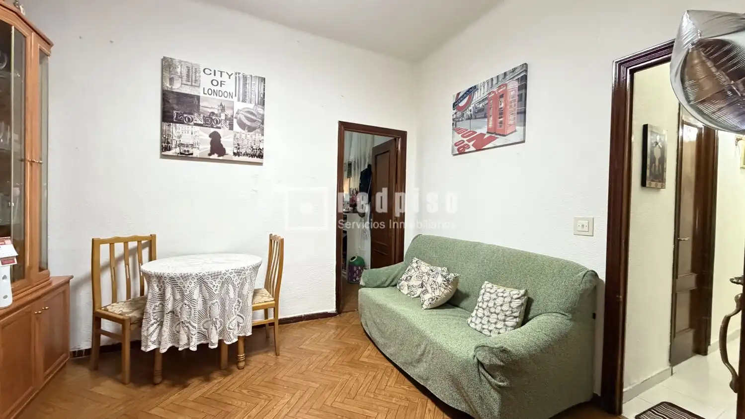 Sala d'estar de Pis en venda en Leganés amb Calefacció i Terrassa