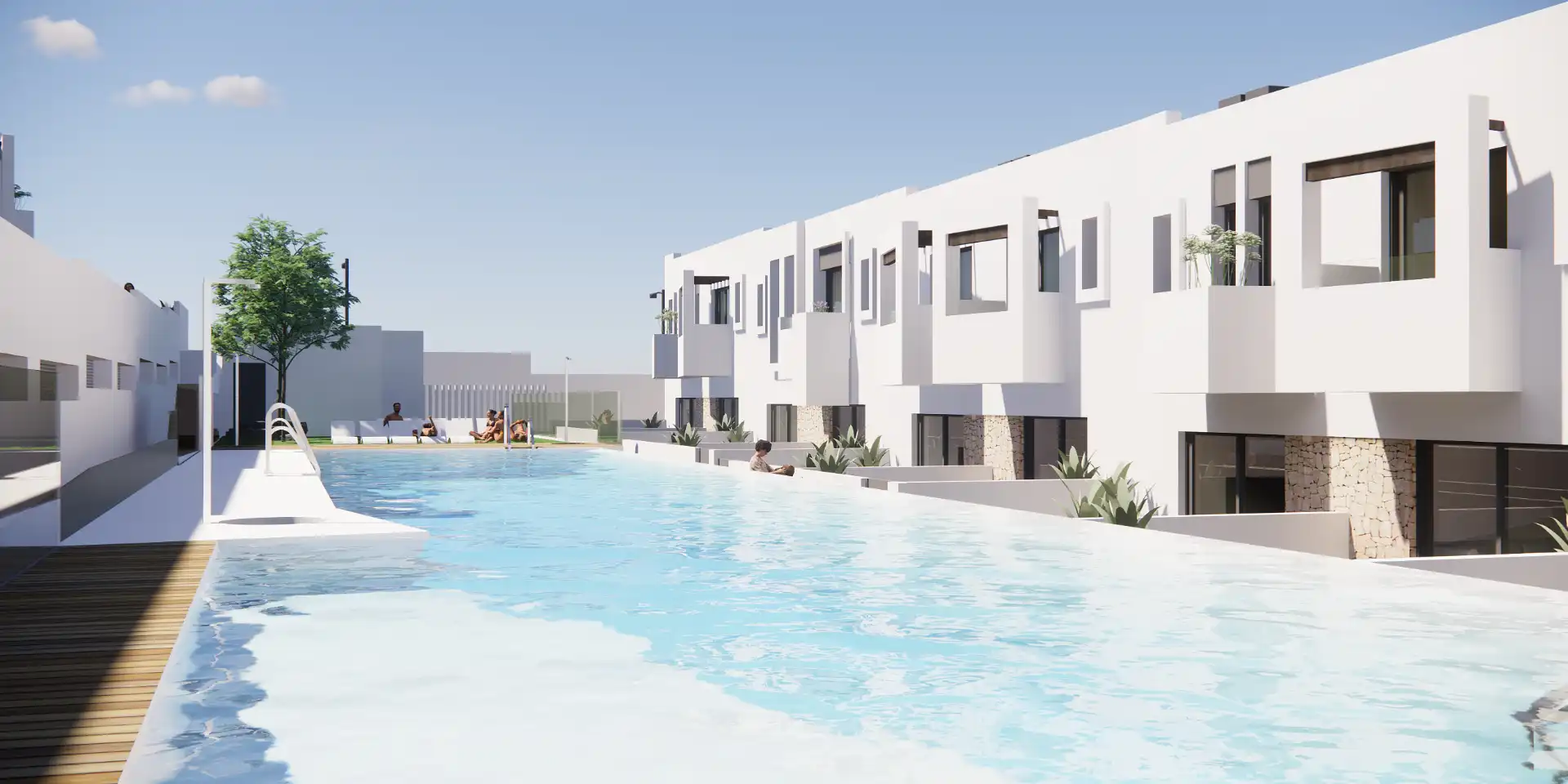 Schwimmbecken von Geschaftsraum zum Verkauf in Níjar